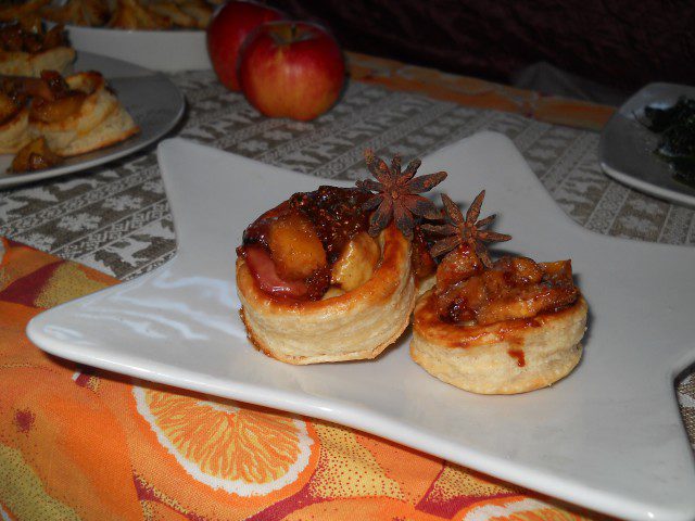 Vol-au-vent with Caramelized Apples