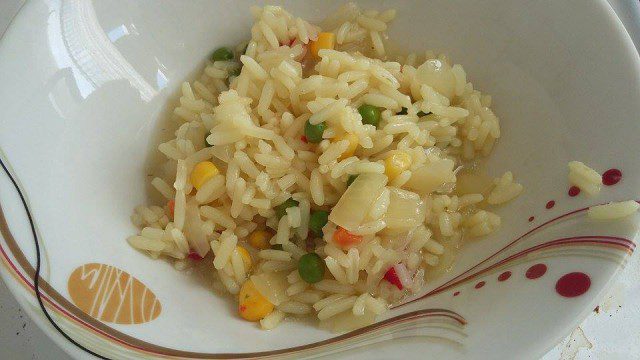 Quick Rice with Vegetables