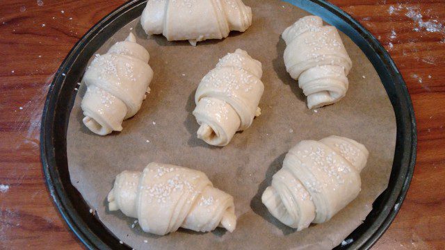 Croissants with Cream Cheese