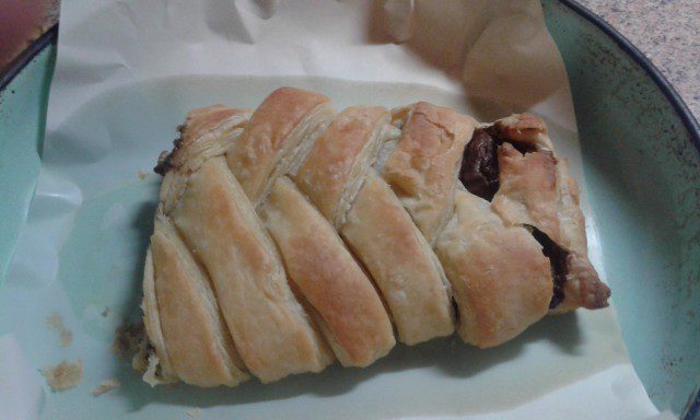 Chocolate in Puff Pastry