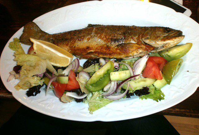 Baked Mackerel with Vegetables