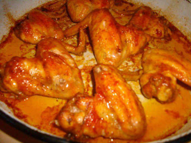 Chicken Wings with Soya Sauce and Honey