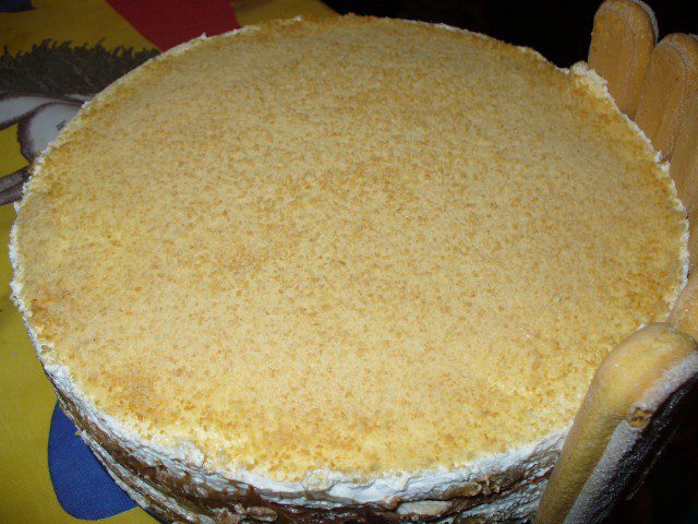 Biscotti Cake with Mascarpone