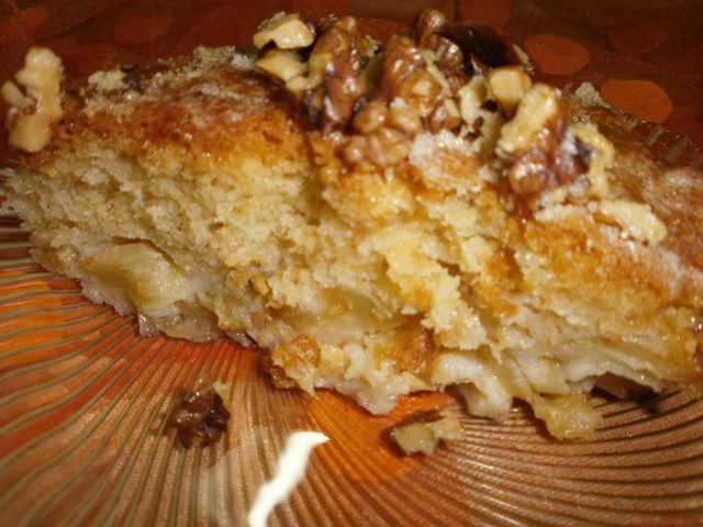 Apple Cake with a Topping