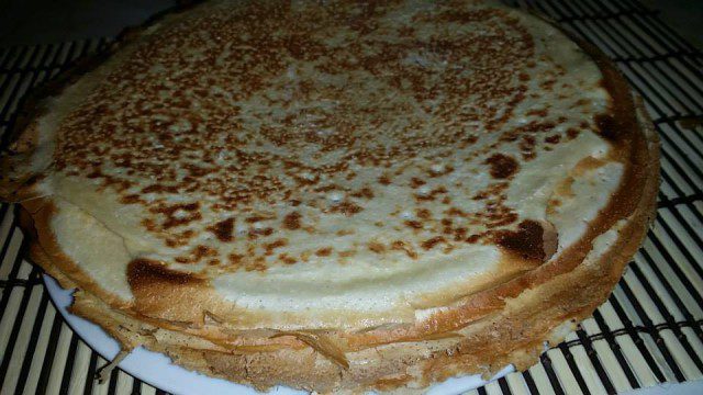 Delicious Pancakes with Soda Water