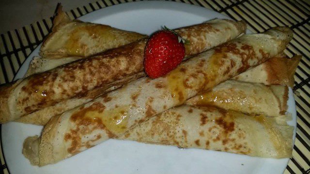 Delicious Pancakes with Soda Water