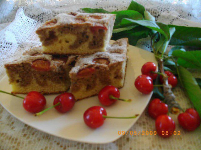 Cherry Butter Cake