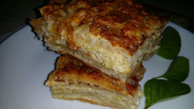 Aromatic Phyllo Pastry with Zucchini