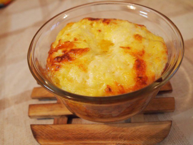 Fluffy Cheese in the Oven