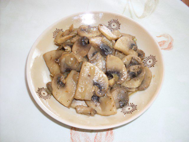 Saute-Fried Mushrooms