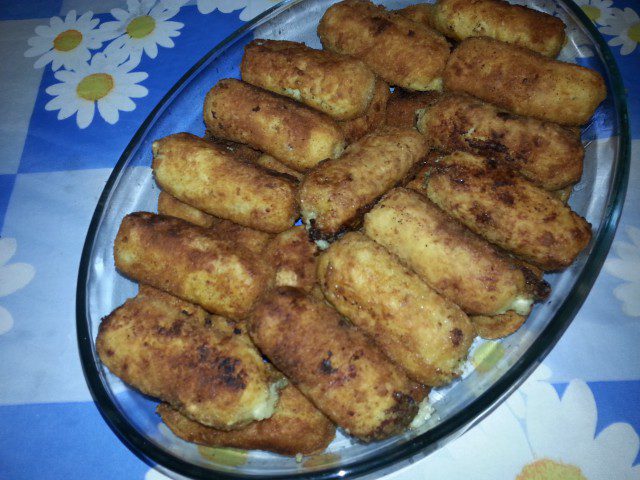 Potato Croquettes with Feta Cheese