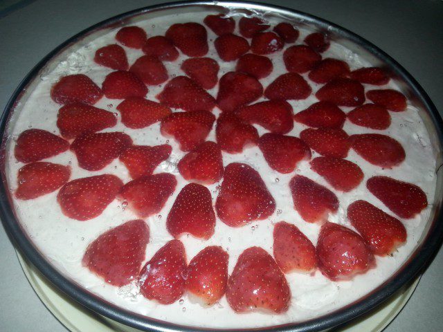 Strawberry Cheesecake with Mascarpone
