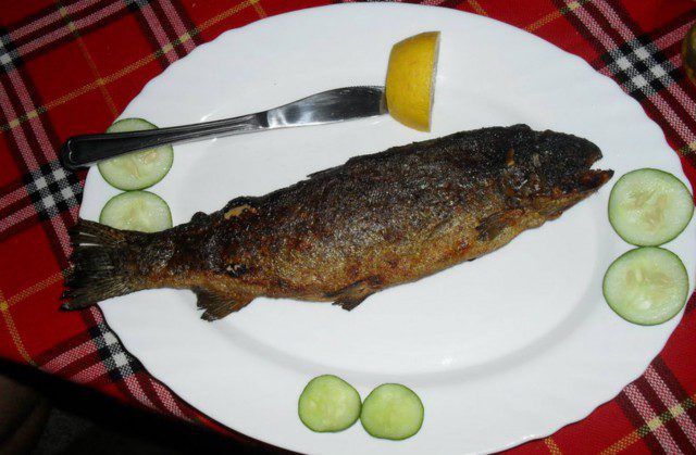 Pan-Fried Trout