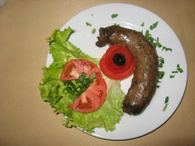 Pan Grilled Sausages