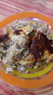 Chicken with Mushrooms and Rice