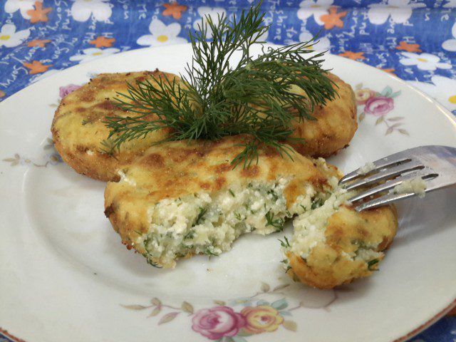 Potato Dumplings with Cottage Cheese