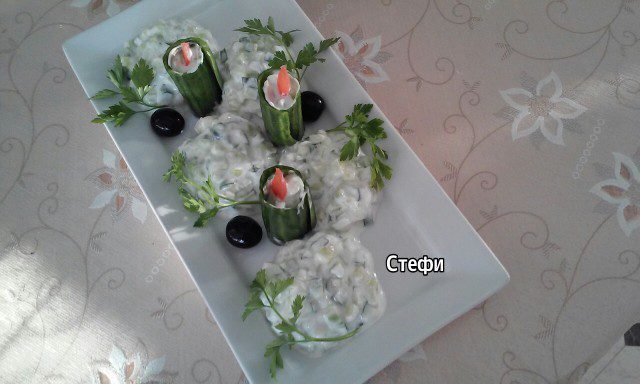 Snow White Salad with Mayonnaise