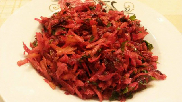 Salad with Beetroots