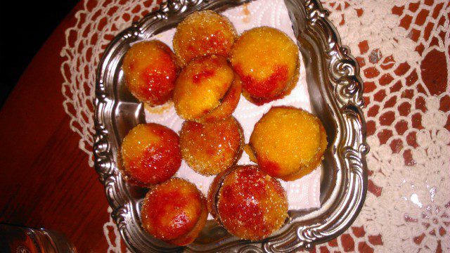 Home Made Confectionery Peaches