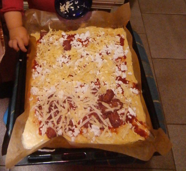Homemade Pizza without Kneading