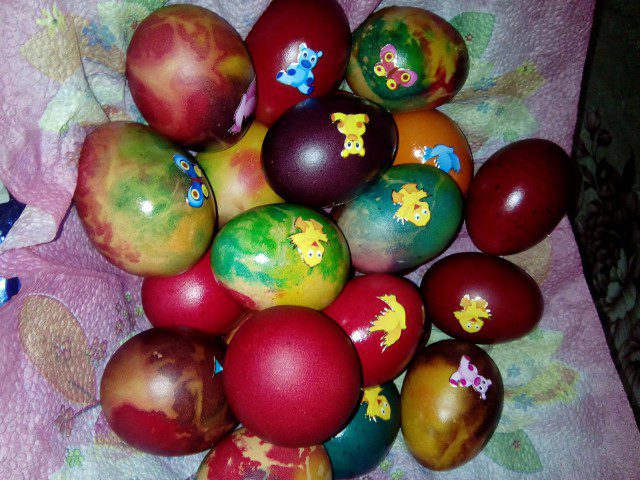 Hand-Drawn Easter Eggs