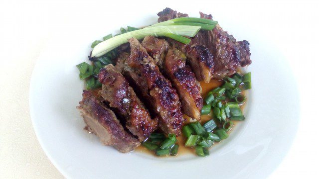 Marinated Beef with Soy Sauce