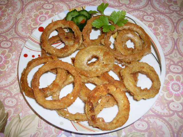 Crispy Breaded Onion Rings