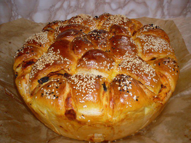 Pita with Rich Filling