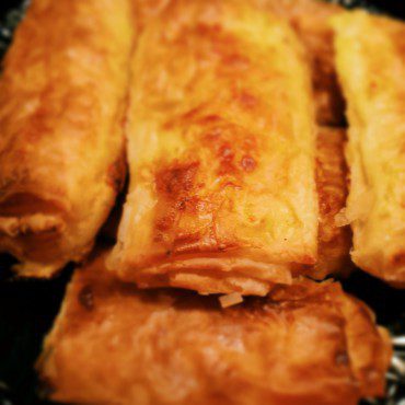 The Tastiest Phyllo Pastries with Feta Cheese