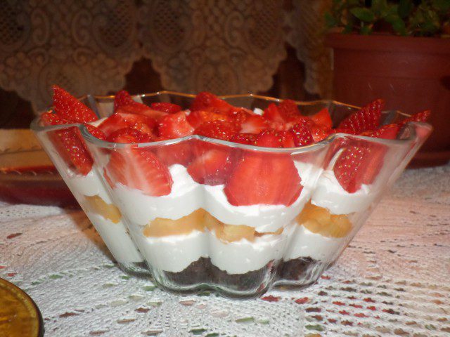 Trifle with Summer Fruits