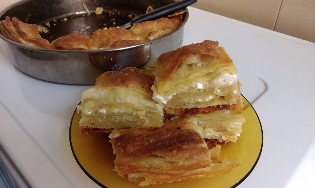 Lazy Bathed Phyllo Pastry