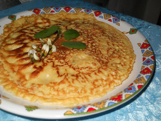 Aromatic Pancakes with Acacia