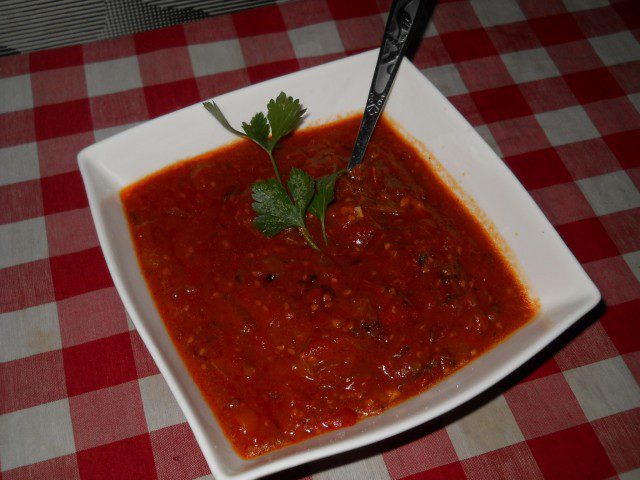 Tomato Sauce with Savory Herb