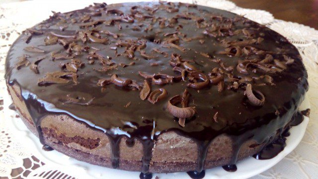 Arabic Cake with Chocolate