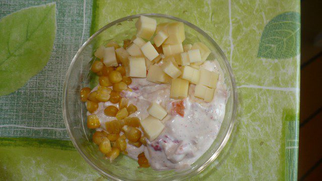 Yogurt Salad with Mayonnaise