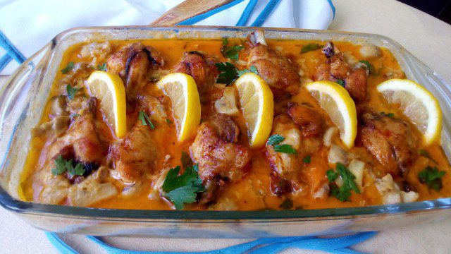 Spectacular Chicken with Mushrooms