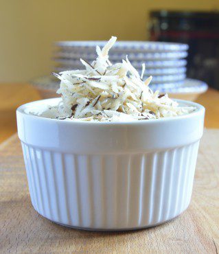Homemade Coconut Flakes