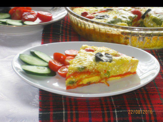 Peppers with Cheeses in the Oven