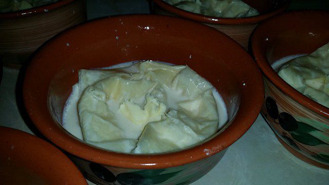 Fluffy Phyllo Pastries in a Clay Pot