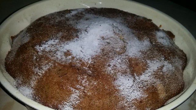 Syruped Cake with Turkish Delight