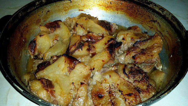 Unbelievable Pork with Pears