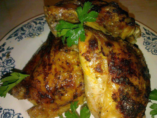 Baked Chicken with Fragrant Spices