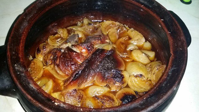 Spiced Pork Shank with Beer