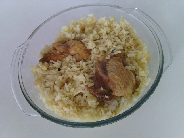 Chicken with Rice Dish