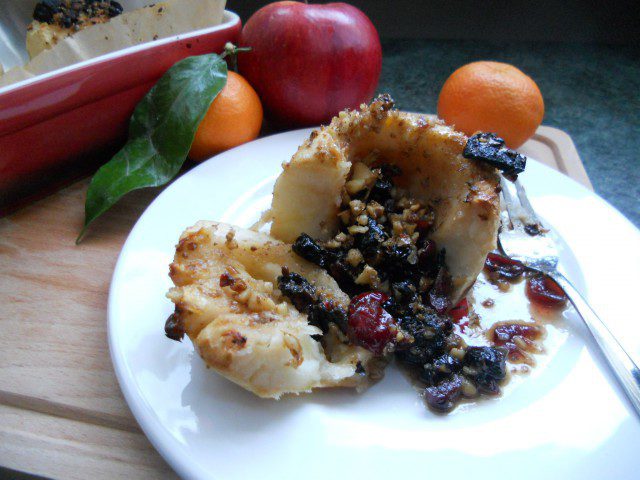 Baked Stuffed Apples with Dried Fruit