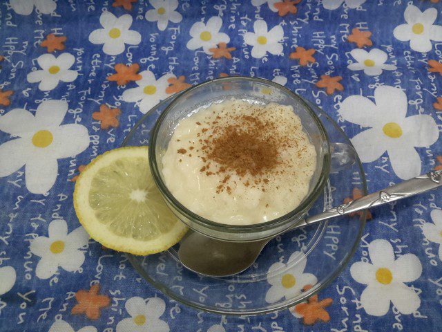 Portuguese-Style Milk with Rice
