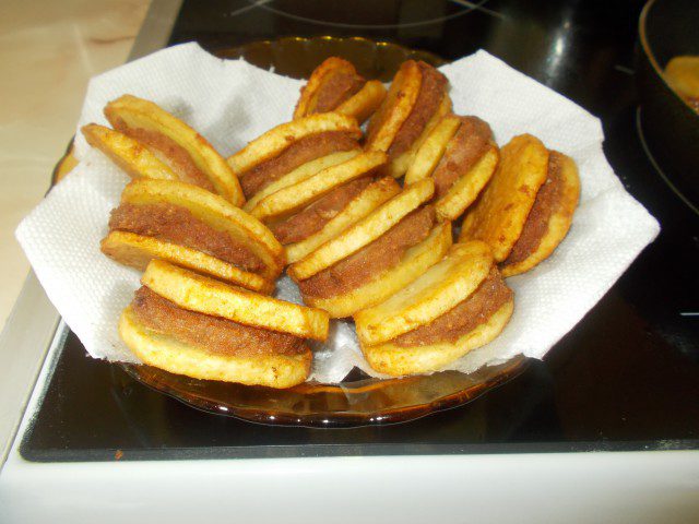 Potato Slices with Mince