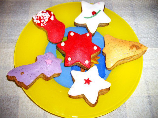 Christmas Cookies with Honey