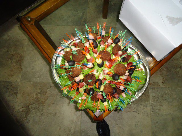 New Year`s Eve Appetizer