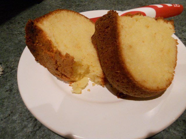 Rich Butter Cake with Cream Cheese